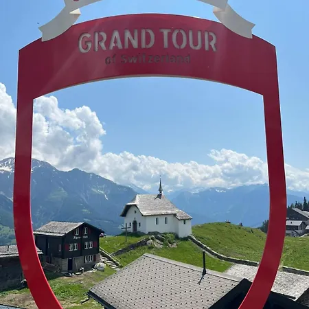 Apartment Romantisches Walliser Chalet mit Bergpanorama